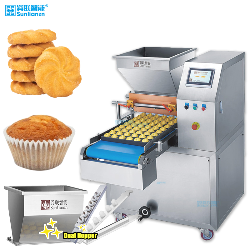 Commercial Bakery Biscuit Cookies Cupcake Eclair Making Depositor ...