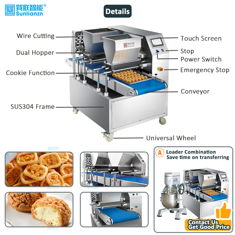 Pastry Injection Machine Industrial Baking Cake Pastry Injection Grouting Mixer Bakery Machine ...