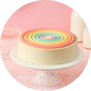rainbow cake machine